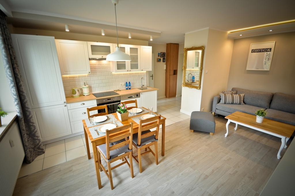 Unique Apartment Okrzei Sopot Kamer foto